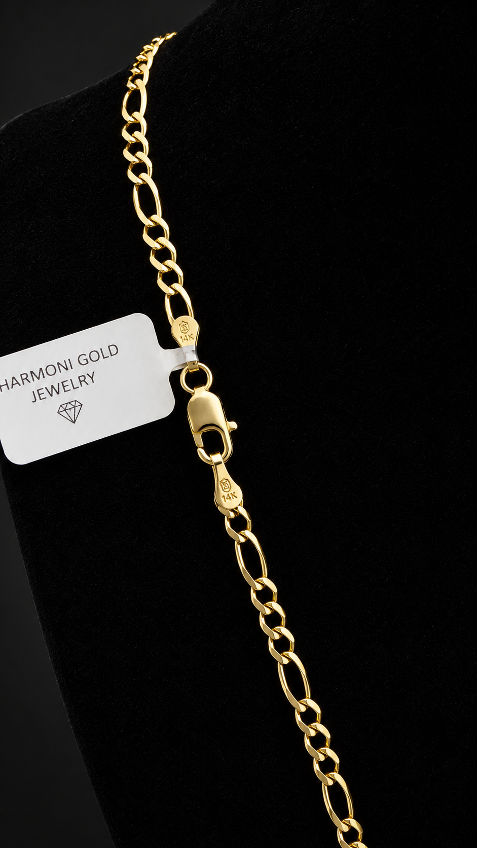 Figaro Chain 20” 14k
