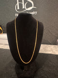 Cadena Tejido Bismark Oro 18k Italy