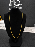18k Italian Gold Bismark Chain