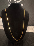 Cadena Hilo de Oro 18k Italy