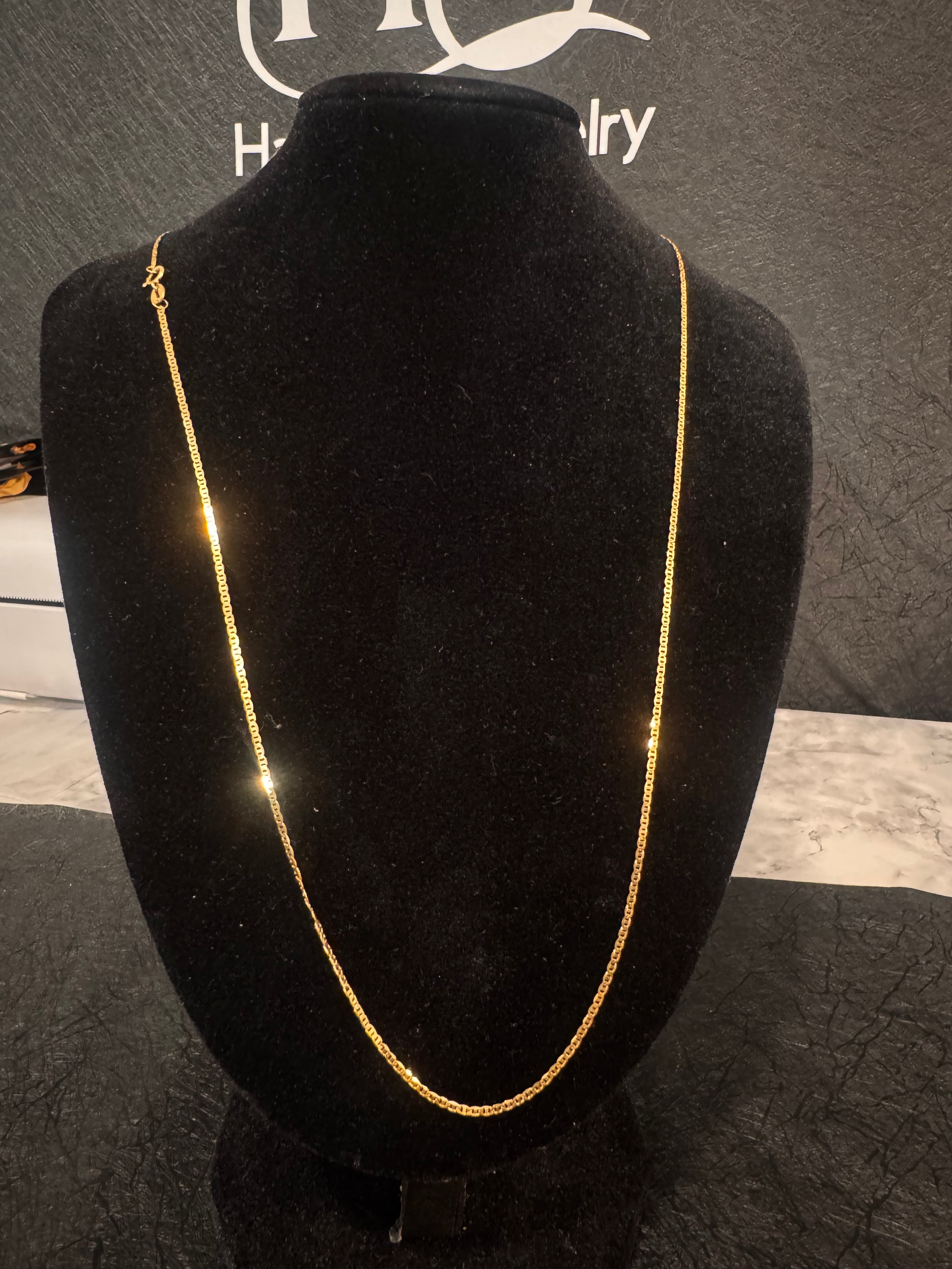 Cadena Hilo de Oro 18k Italy