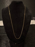 18K Italian Gold Venetian Box Chain
