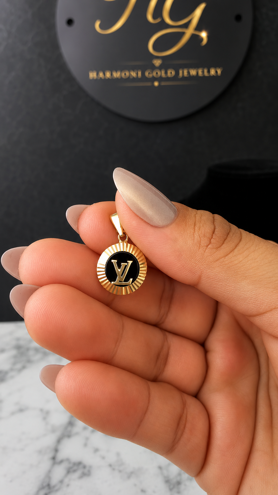 Set LV Chain 14k Italy